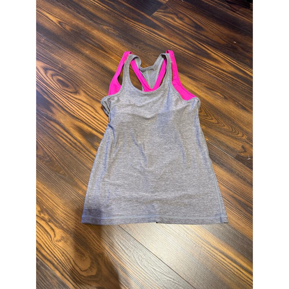 Lululemon Inspiration Two-Fer Tank Top With Attached Sports Bra Size 6